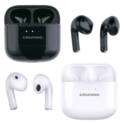 Grundig Bezdrátová bluetooth sluchátka bílá