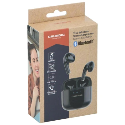 Grundig Bezdrátová bluetooth sluchátka černá