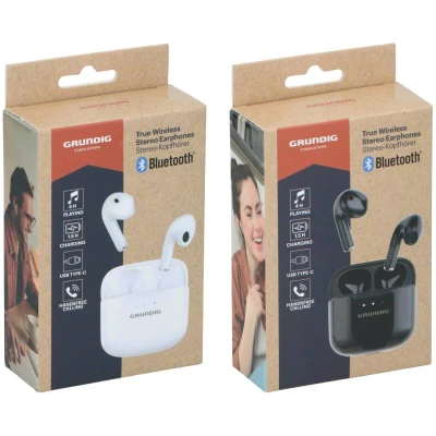 Grundig Bezdrátová bluetooth sluchátka černá