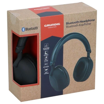 Grundig Bezdrátová bluetooth sluchátka s ANC 300mAh černá