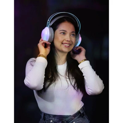 Grundig Bezdrátová bluetooth sluchátka s RGB osvětlením, 200mAh