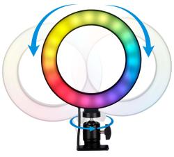 Grundig Kruhové světlo RING LIGHT 48 LED RGB