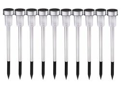 Grundig Lampa solární zahradní sada 10 ks LED 36,5 cm