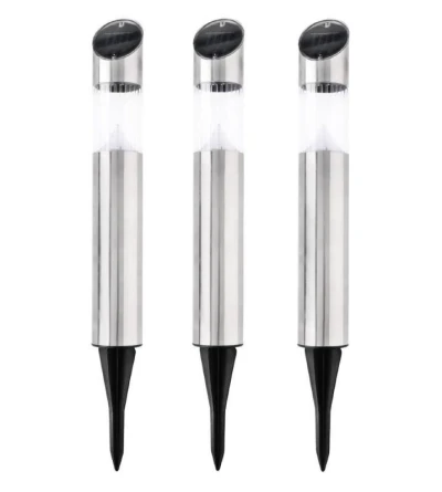 Grundig LED solárních lampy sada 3 ks z nerezové oceli 6,5x6,5xV53cm (VÝPRODEJ) Grundig LED solárních lampy sada 3 ks z nerezové oceli 6,5x6,5xV53cm (VÝPRODEJ)