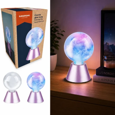 Grundig LED stolní lampa COSMIC GLOW s mlhovým efektem 17x11cm