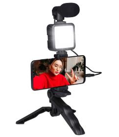 Grundig Selfie studio s osvětlením a tripod Grundig Selfie studio s osvětlením a tripod