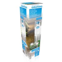 Grundig Solární LED svítidlo zahradní s pohybovým sensorem 30 cm nerez