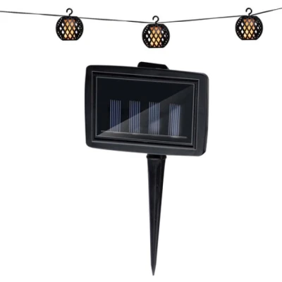 Grundig Solární světelný řetěz lucerny 8 lamp Grundig Solární světelný řetěz lucerny 8 lamp