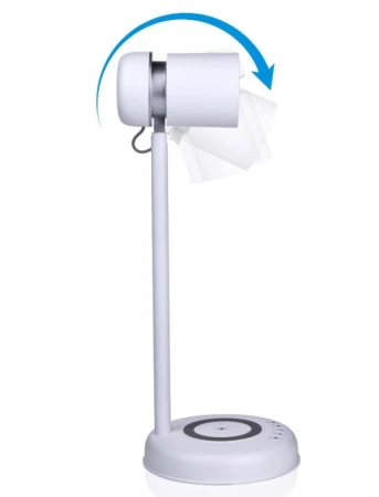 Grundig Stolní lampa LED s bezdrátovou nabíječkou na mobil 3v1