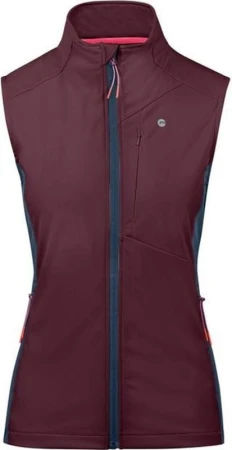 GTS 404241L dámská větruodolná vesta, Plum GTS 404241L dámská větruodolná vesta, Plum