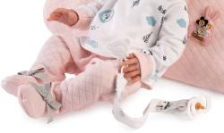 GUCA Bábika bábätko dievčatko New Born 42cm realistický vinyl