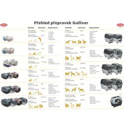 Gulliver 3 Deluxe Top Free horní otvírání s miskou - kovová dvířka, šedá