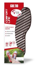 Gultio Vložky do bot plastové hnědé Gultio POUZE EU 45 (VÝPRODEJ)