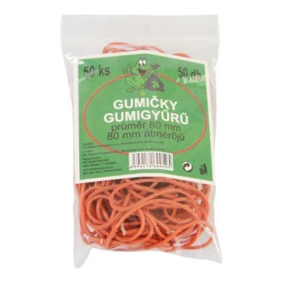 Gum-0001 Gumičky 80mm (50ks) Gum-0001 Gumičky 80mm (50ks)