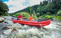 Gumotex Scout Standart SET 1 kanoe (v ceně 2x pádla, 2x triko, pumpa, vak, lepení) + sleva 1500,- na příslušenství