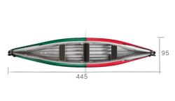 Gumotex Scout Standart SET 3 kanoe (v ceně 2x pádla, 2x vesty, pumpa, vak, lepení) + sleva 1000,- na příslušenství