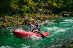 Gumotex Safari 330 SET - 1 nafukovací kajak (v ceně pádlo, pumpa, vak, obal na doklady, triko)