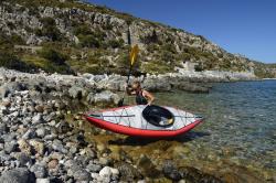 Gumotex Swing 1 Nitrilon SET - 3 nafukovací kajak (v ceně: pumpa, pádlo, obal, termotriko, lepení) + sleva 1500,- na příslušenství