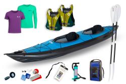 Gumotex Swing 2/2025 SET 2 nafukovací kajak (v ceně: 2x pádlo, 2x vesta, pumpa, vak, lepení, trika) + sleva 500,- na příslušenství