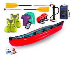 Gumotex Scout Standart SET 3 kanoe (v ceně 2x pádla, 2x vesty, pumpa, vak, lepení) + sleva 1000,- na příslušenství