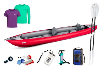 Gumotex Solar SET - 1 (v ceně 2x pádla, 2x termotriko, pumpa, kompresní obal, lepení) + sleva 1000,- na příslušenství