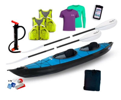 Gumotex Swing 2/2025 SET 2 nafukovací kajak (v ceně: 2x pádlo, 2x vesta, pumpa, vak, lepení, trika) + sleva 500,- na příslušenství