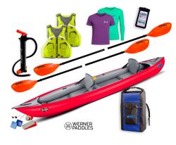 Gumotex Thaya SET - 2 (v cene 2x pádlá, 2x vesty, 2x termotričko, pumpa, kompresný obal, lepenie) + zľava 60 € na príslušenstvo