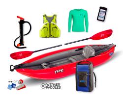 Gumotex Twist 1 SET - 3 nafukovací kajak (v cene: pádlov, vesta, obal na mobil, pumpa, sada na lepenie) + zľava 60 € na príslušenstvo
