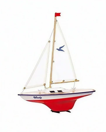 Model plachetnice pro děti WINDY 35 x 42 cm (dřevo)