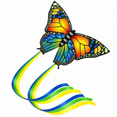 Günther Butterfly 95x63 cm drak