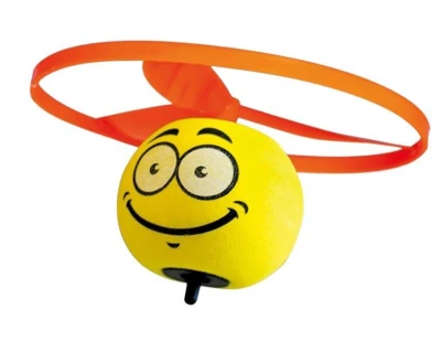 Günther Spin Ball žluto-oranžová vystřelovací vrtulka
