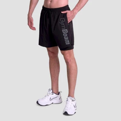 GymBeam 2in1 Shorts Essence Black GymBeam 2in1 Shorts Essence Black