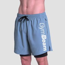 GymBeam 2in1 Shorts Essence Blue