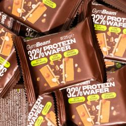 GymBeam 32% Protein Wafer 16 x 25 g