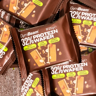 GymBeam 32% Protein Wafer 25 g