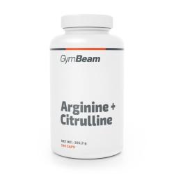GymBeam Arginín + Citrulín 240 kaps. GymBeam Arginín + Citrulín 240 kaps.