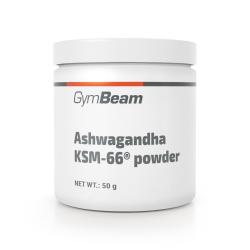 GymBeam Ashwagandha KSM-66 prášek 50 g