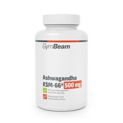 GymBeam Ashwagandha KSM-66 500mg 90 kaps. GymBeam Ashwagandha KSM-66 500mg 90 kaps.