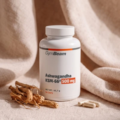 GymBeam Ashwagandha KSM-66 500mg 90 kaps.