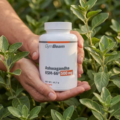 GymBeam Ashwagandha KSM-66 500mg 90 kaps.