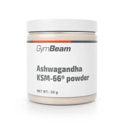 GymBeam Ashwagandha KSM-66 prášek 50 g GymBeam Ashwagandha KSM-66 prášek 50 g