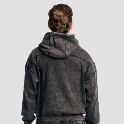 GymBeam Aura Hoodie Washed Black