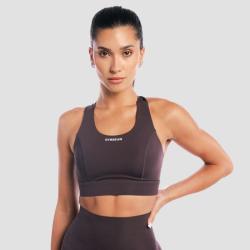 GymBeam Aura Sports Bra Tee Brown GymBeam Aura Sports Bra Tee Brown
