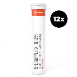 GymBeam B-Komplex 100 % šumivý 12 x 20 tab GymBeam B-Komplex 100 % šumivý 12 x 20 tab