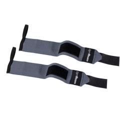 GymBeam Bandáže na zápěstí FIRM dark grey (VÝPRODEJ)