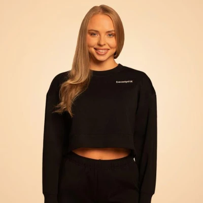 GymBeam BeastPink Dámská mikina Grace Black GymBeam BeastPink Dámská mikina Grace Black