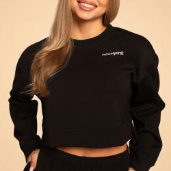 GymBeam BeastPink Dámská mikina Grace Black
