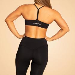 GymBeam BeastPink Dámské kalhoty Grace Black POUZE XL (VÝPRODEJ)