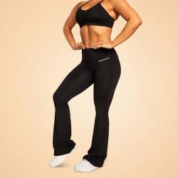GymBeam BeastPink Dámské kalhoty Grace Black POUZE XL (VÝPRODEJ)
