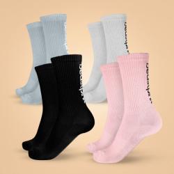 GymBeam BeastPink Ponožky 3/4 4Pack GymBeam BeastPink Ponožky 3/4 4Pack